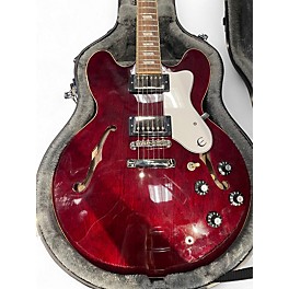 Used Epiphone noel gallagher riviera Wine Red Hollow Body Electric Guitar