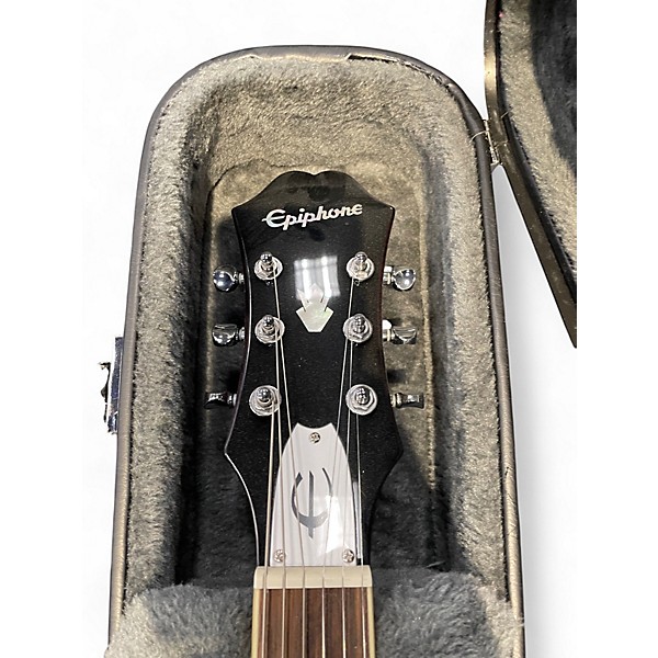 Used Epiphone noel gallagher riviera Wine Red Hollow Body Electric Guitar