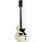 Used Maestro LES PAUL JR White Solid Body Electric Guitar thumbnail
