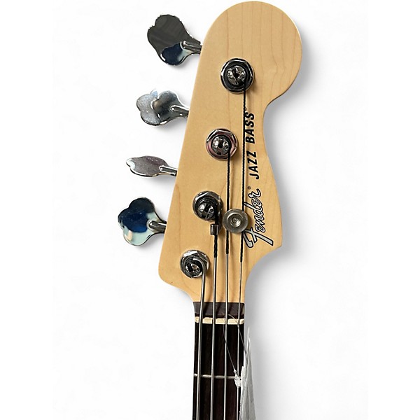 Used Fender American Performer Jazz Bass Arctic White Electric Bass Guitar