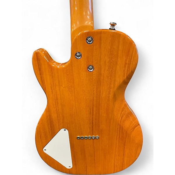 Used Harmony JUPITER THINLINE GREY SPARKLE Solid Body Electric Guitar