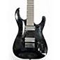 Used Jackson JS22-7 Dinky 7 String Black Solid Body Electric Guitar