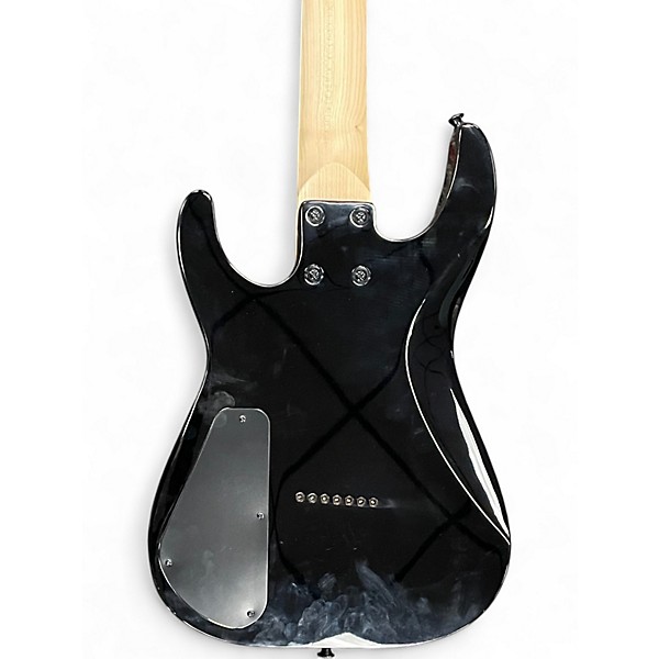 Used Jackson JS22-7 Dinky 7 String Black Solid Body Electric Guitar