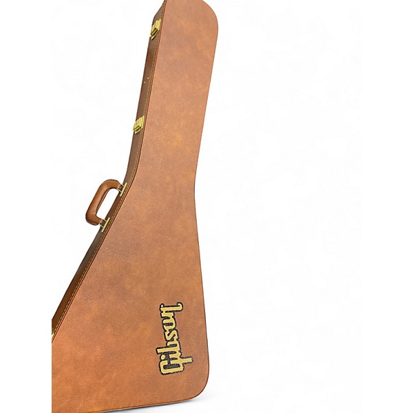 Used Gibson 70'S Flying V EBONY MIRROR Solid Body Electric Guitar