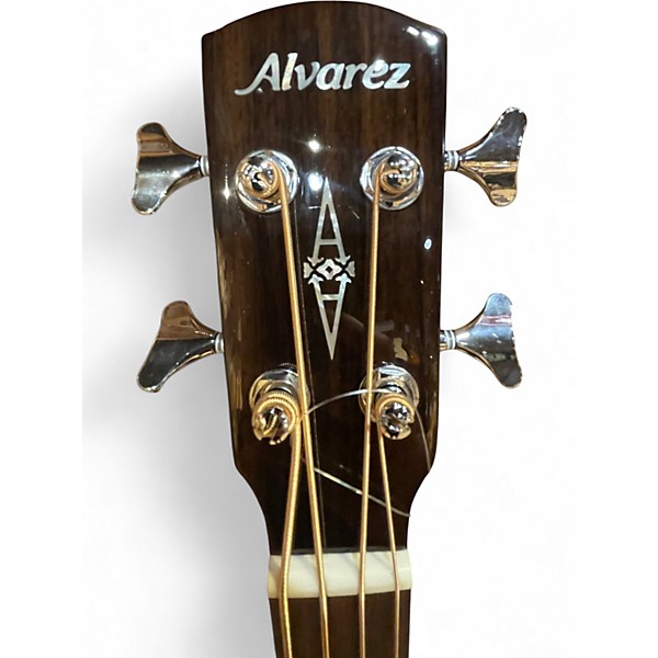 Used Alvarez AEB70CE Acoustic-Electric Bas Shadow Burst Acoustic Bass Guitar