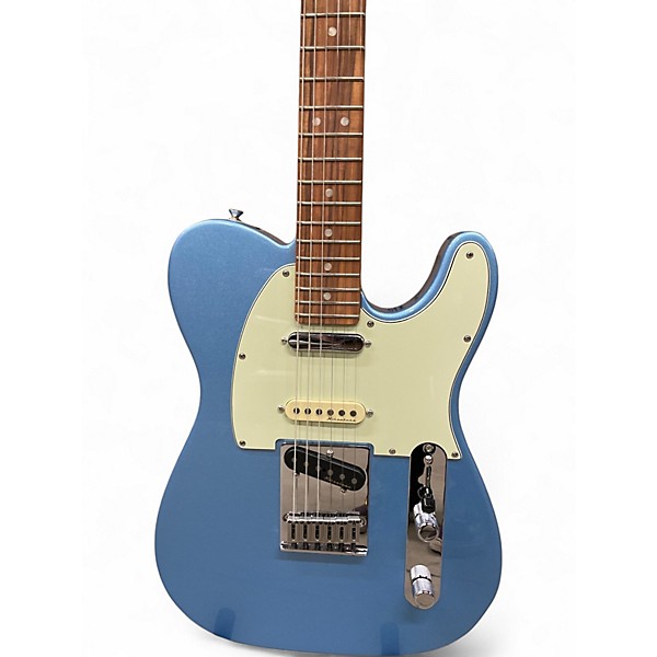 Used Fender Player Plus Nashville Telecaster Ice Blue Metallic Solid Body Electric Guitar