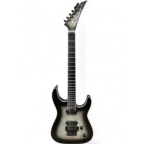 Used Jackson PRO PLUS DINKY DKAQ GHOST BURST Solid Body Electric Guitar