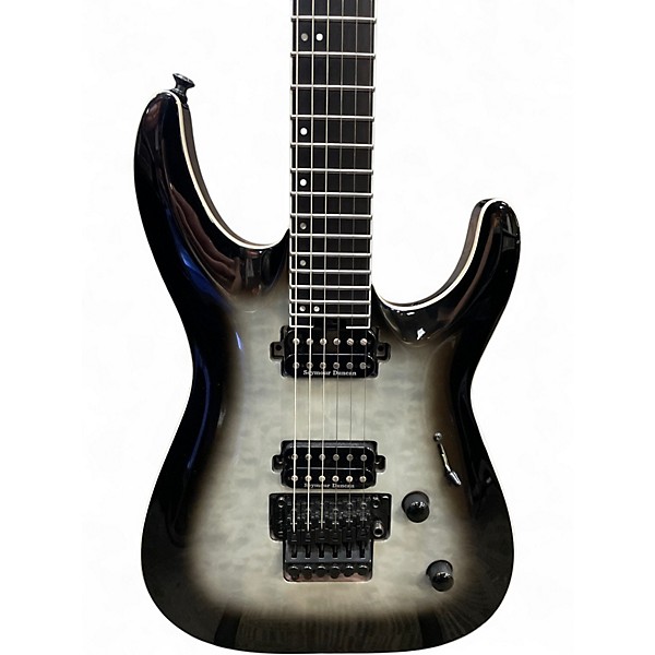 Used Jackson PRO PLUS DINKY DKAQ GHOST BURST Solid Body Electric Guitar