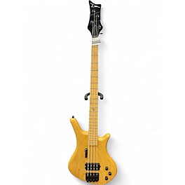 Used Dean Sledgehammer Natural Electric Bass Guitar