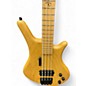 Used Dean Sledgehammer Natural Electric Bass Guitar
