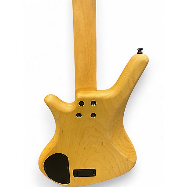 Used Dean Sledgehammer Natural Electric Bass Guitar