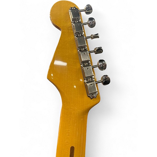 Used Fender eric johnson stratocaster Natural Solid Body Electric Guitar