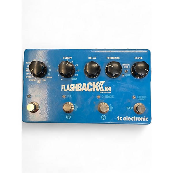 Used TC Electronic Flashback X4 Delay And Looper Effect Pedal