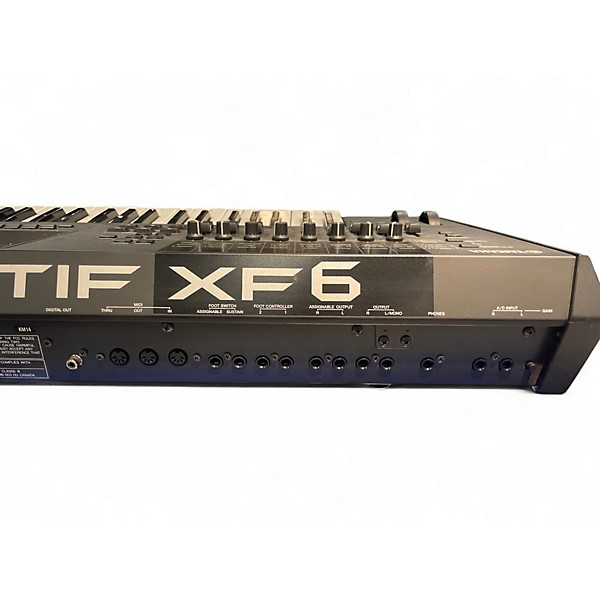 Used Yamaha Motif XF6 61 Key Keyboard Workstation