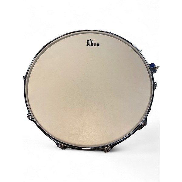 Used Vic Firth 14in 5.5X14 V6705 Snare drum Kit steel Drum Chrome Drum
