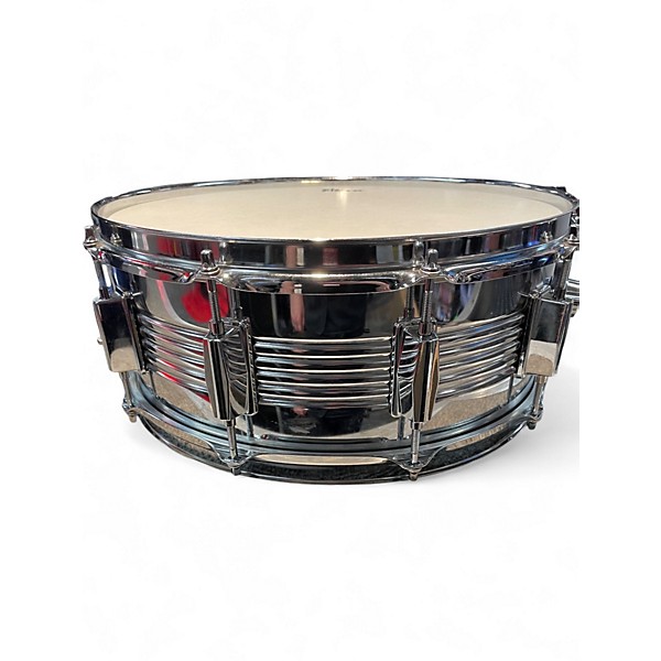 Used Vic Firth 14in 5.5X14 V6705 Snare drum Kit steel Drum Chrome Drum