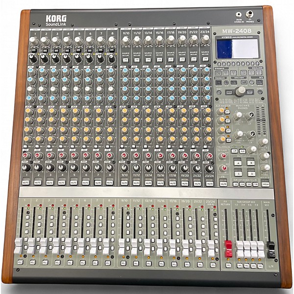 Used KORG MW2408 SOUNDLINK Unpowered Mixer