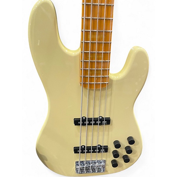 Used Markbass GV5 gLOXY Vintage Blonde Electric Bass Guitar
