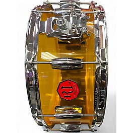 Used Rl Drums 14X5.5 ACRYLIC SNARE DRUM AMBER Drum