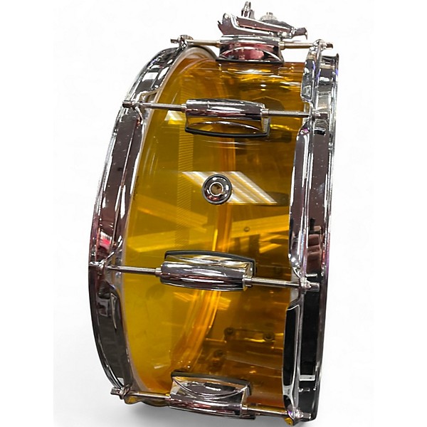 Used Rl Drums 14X5.5 ACRYLIC SNARE DRUM AMBER Drum