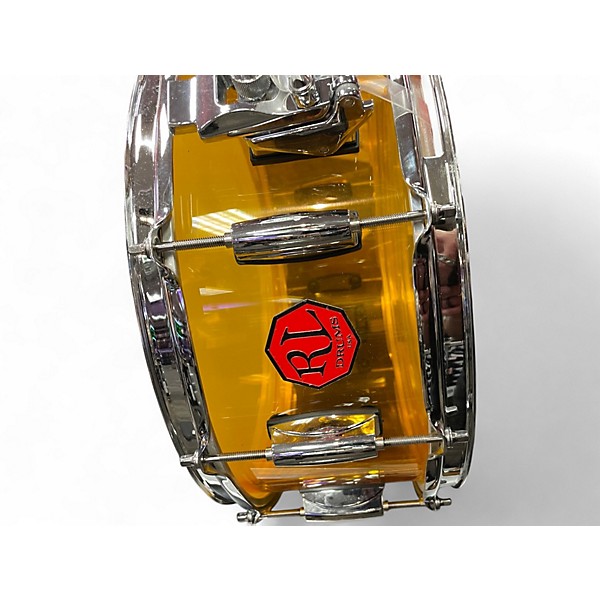 Used Rl Drums 14X5.5 ACRYLIC SNARE DRUM AMBER Drum