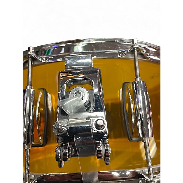 Used Rl Drums 14X5.5 ACRYLIC SNARE DRUM AMBER Drum