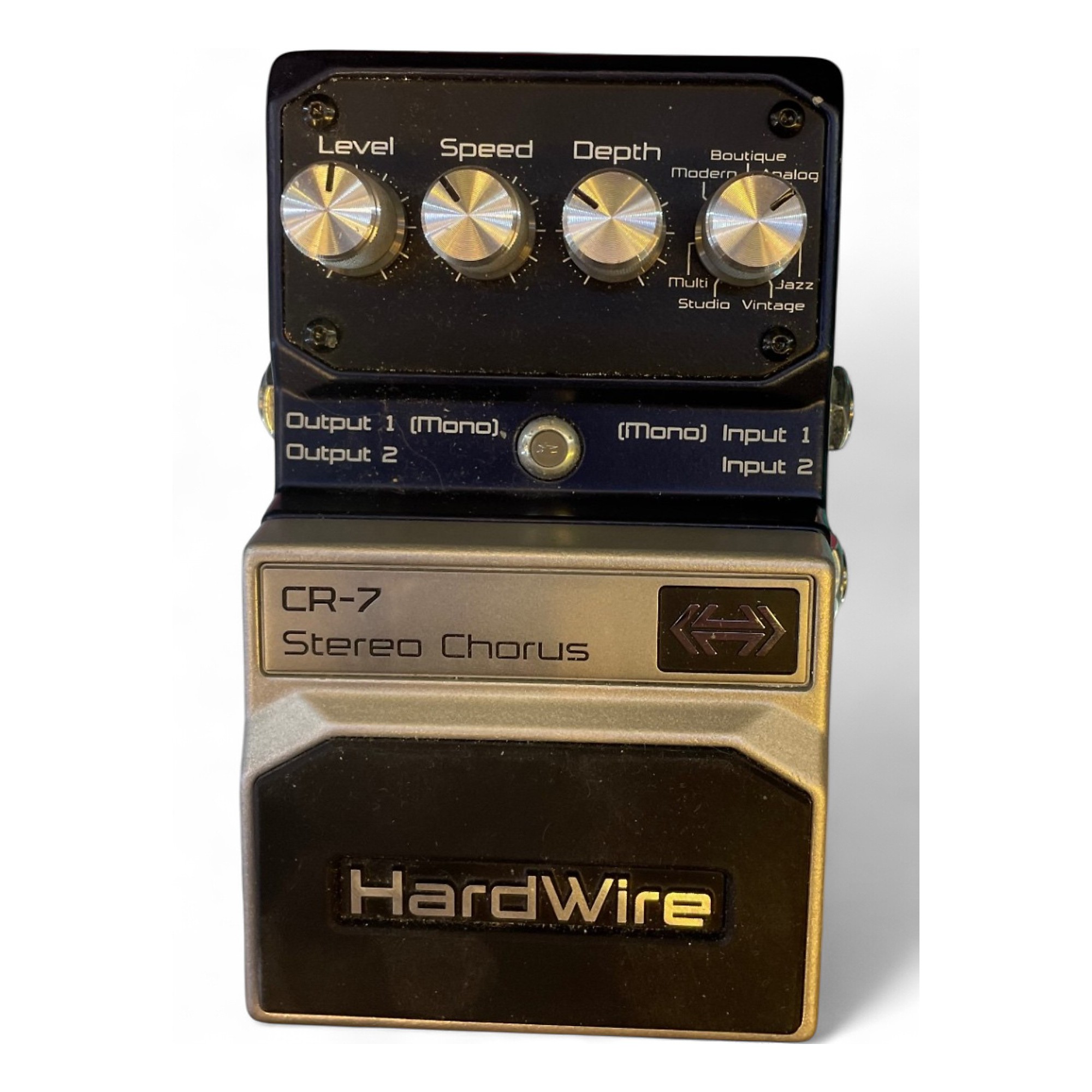 ギター Digitech CR-7 stereo chorus HardWire Used DigiTech HardWire Series CR7 Stereo Chorus Effect Pedal