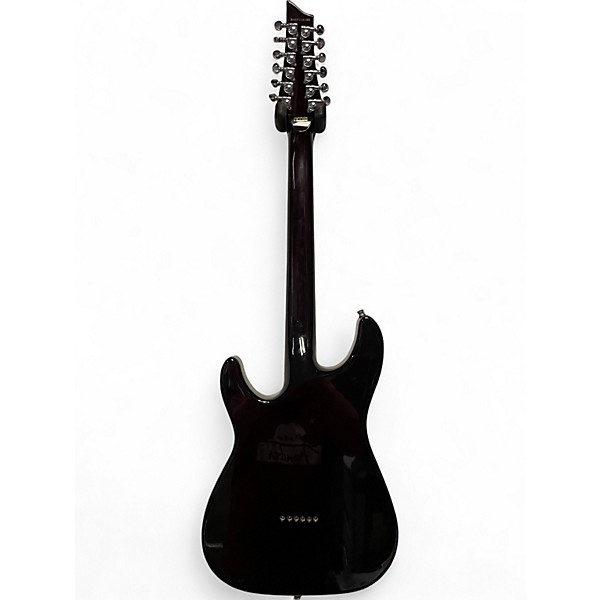 Used 2006 Schecter Guitar Research CSH-12 Black Cherry Solid Body Electric Guitar
