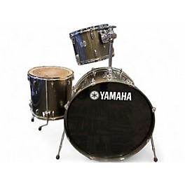 Used Yamaha 3 Piece Stage Custom Dark Silver Metallic Drum Kit
