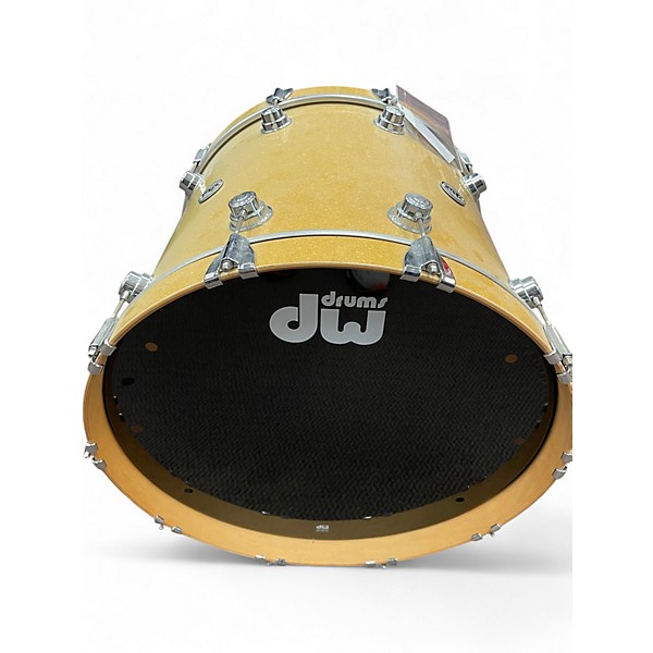 Used DW 5 Piece Collector's Series WHITE SPARKLE Drum Kit