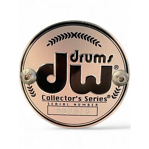 Used DW 14X6.5 Collector's Series Snare BLACK GALAXY Drum