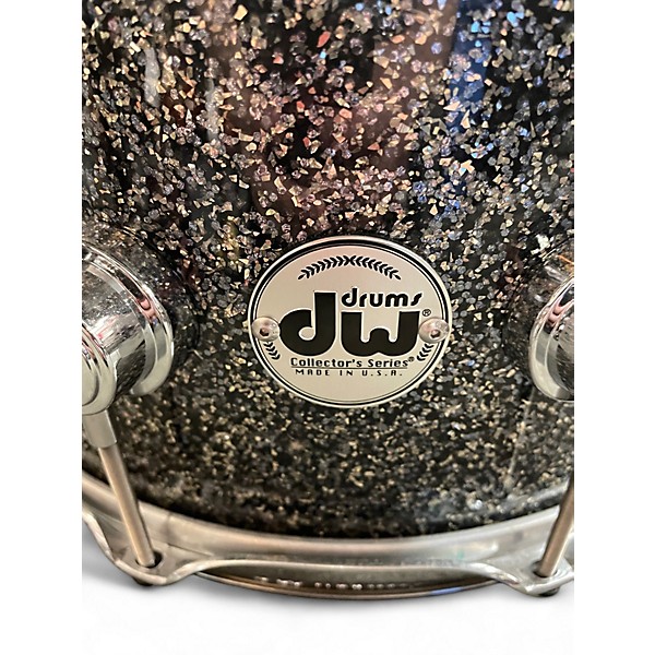 Used DW 14X6.5 Collector's Series Snare BLACK GALAXY Drum