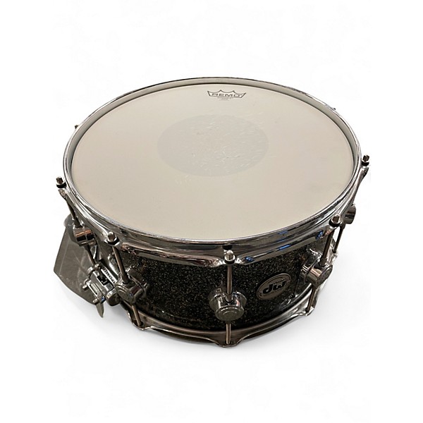 Used DW 14X6.5 Collector's Series Snare BLACK GALAXY Drum