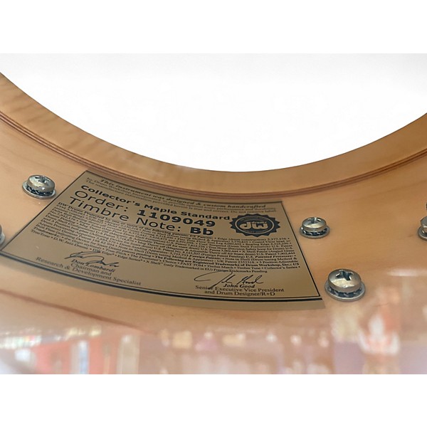 Used DW 14X6.5 Collector's Series Snare BLACK GALAXY Drum