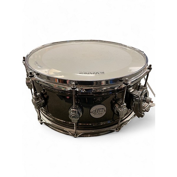 Used DW 14X6.5 Design Series Snare BLACK NICKEL Drum