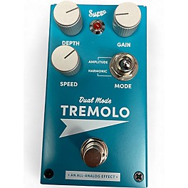 Used Supro dual mode tremolo Effect Pedal
