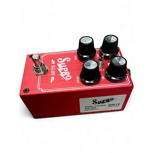 Used Supro 1313 delay Effect Pedal