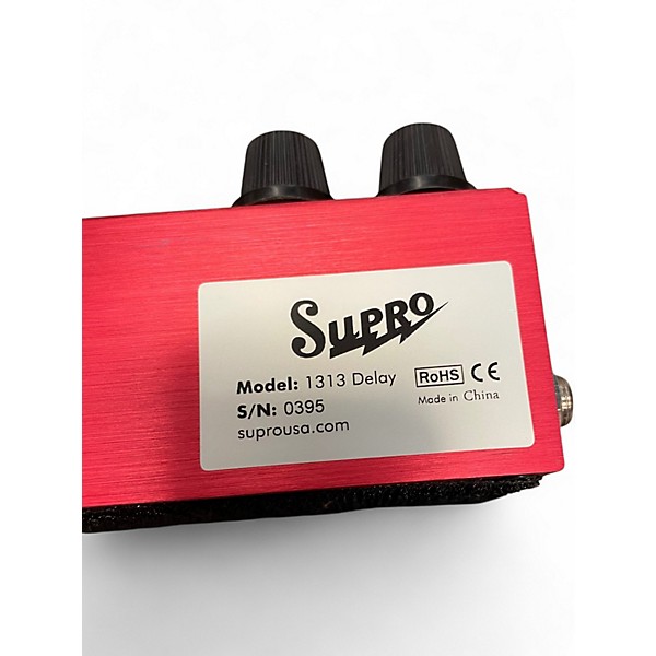 Used Supro 1313 delay Effect Pedal