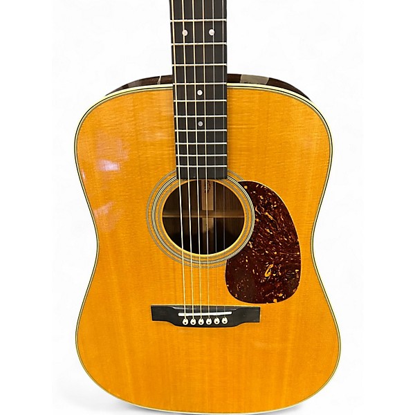 Used Martin D28 Natural Acoustic Guitar