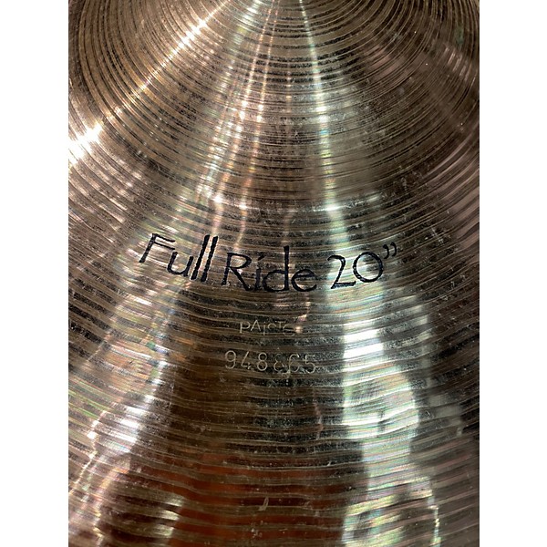 Used Paiste 20in Signature Full Ride Cymbal