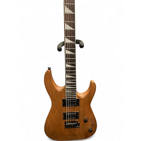 Used Jackson Dinky JS32 DKA Natural Oil Solid Body Electric Guitar