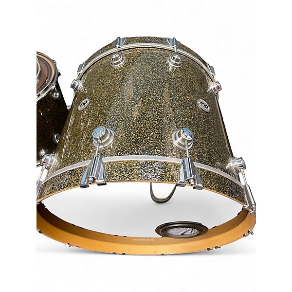 Used DW 4 Piece Collector's Series VLT Gold Drum Kit