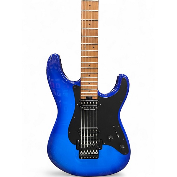 Used Charvel PRO MOD PLUS Blue Burst Solid Body Electric Guitar