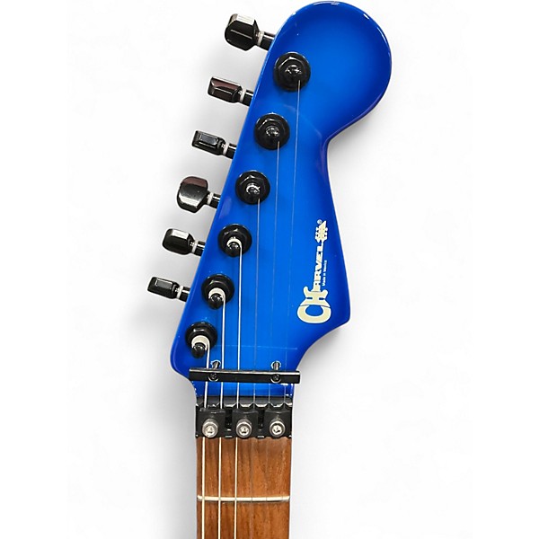 Used Charvel PRO MOD PLUS Blue Burst Solid Body Electric Guitar