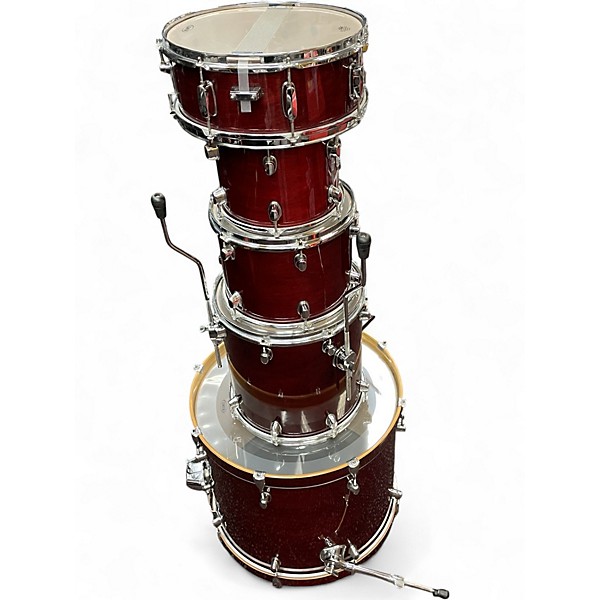 Used Mapex 5 Piece PRO M RED Drum Kit