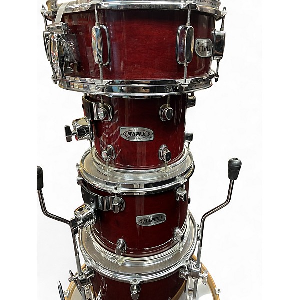 Used Mapex 5 Piece PRO M RED Drum Kit