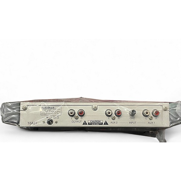 Used Radio Shack Stereo 4 Channel Mic Mixer Unpowered Mixer