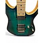 Used Ibanez RG652AHM-NGB Green Solid Body Electric Guitar