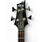 Used Schecter Guitar Research Omen 4 String Black Electric Bass Guitar