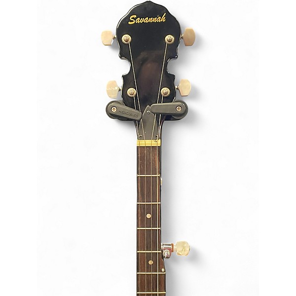 Used Savannah sb095 2 Color Sunburst Banjo